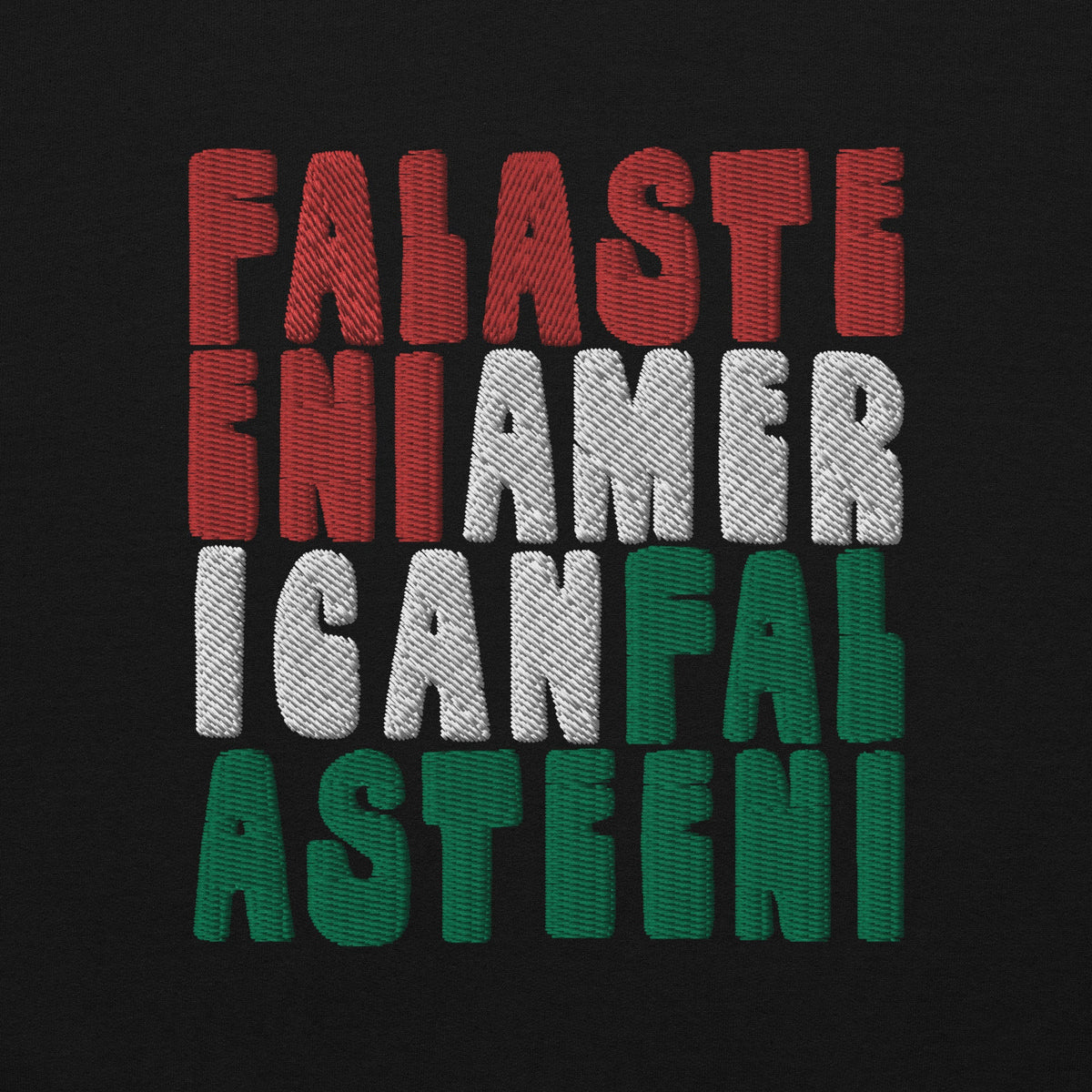 Palestinian American Pride Sweatshirt