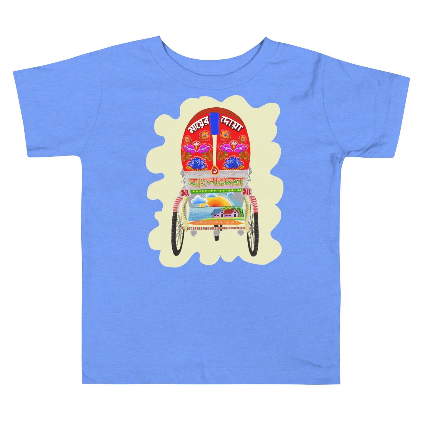 Toddlers Bangladesh Ricksha Short Sleeve Tee