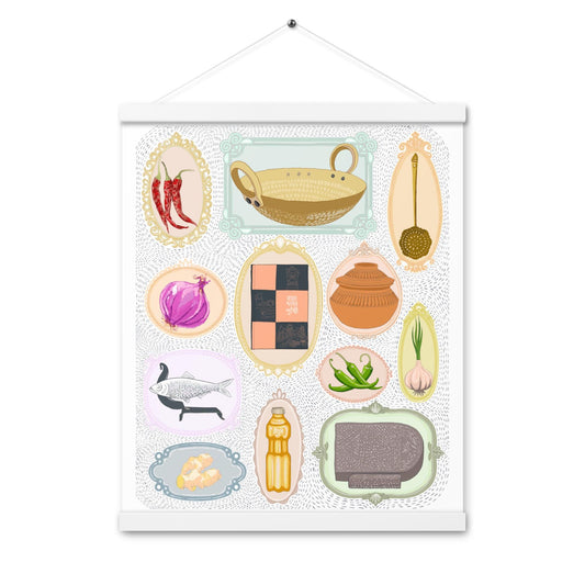 Rannaghor {Kitchen} Poster with hangers