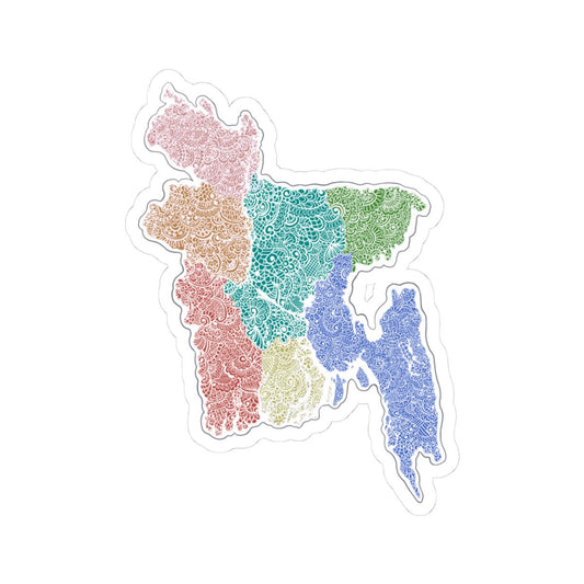 Bangladesh Map Sticker | Decal