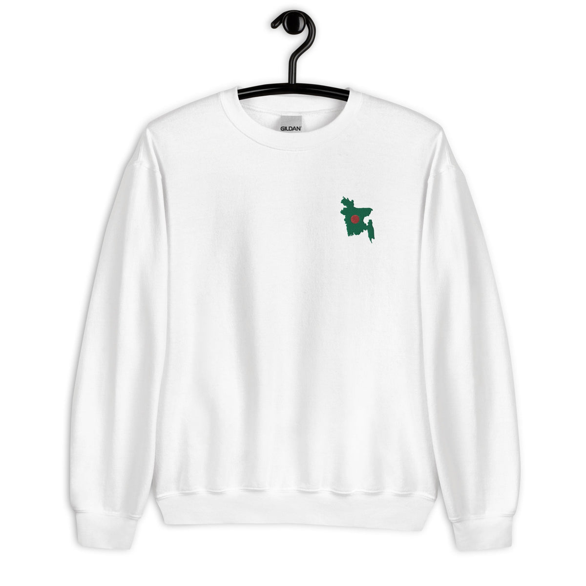 Embroidered BD Map Unisex Sweatshirt