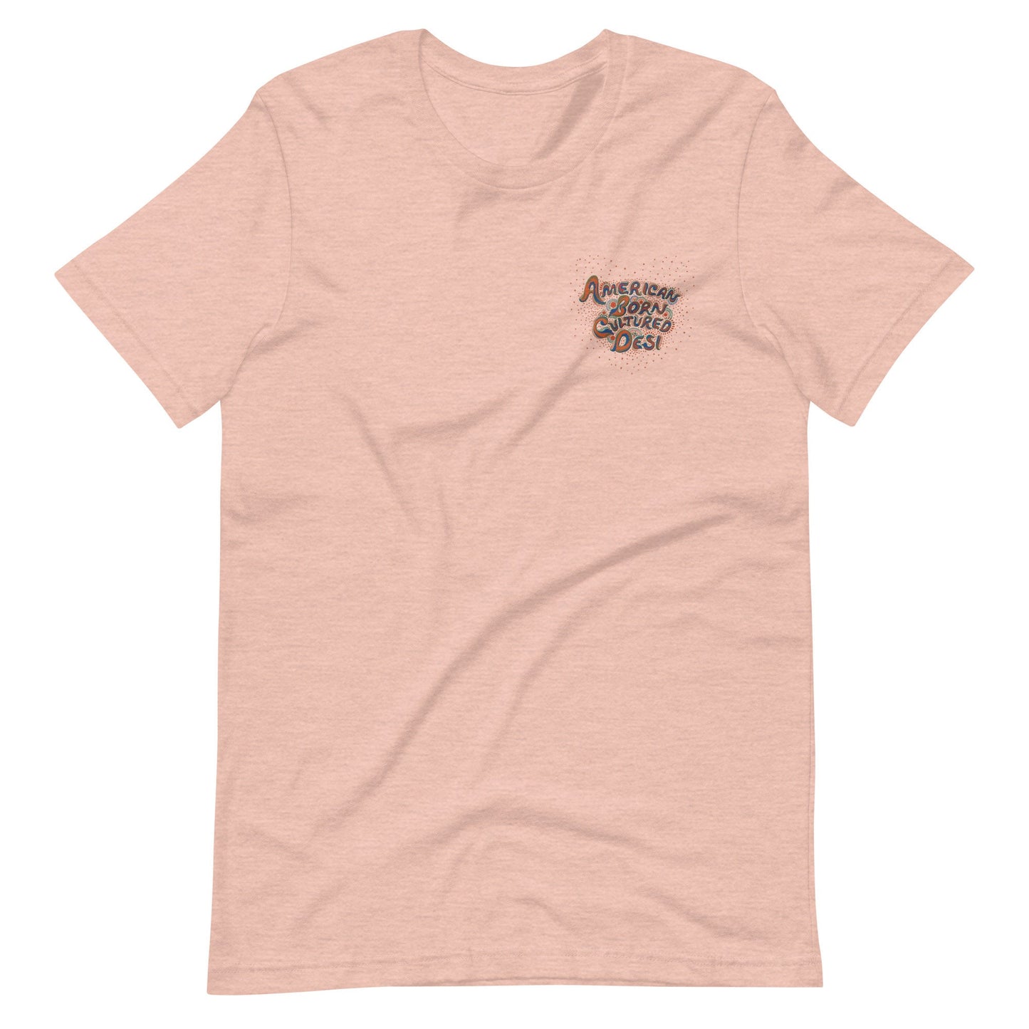 Embroidered ABCD Unisex t-shirt