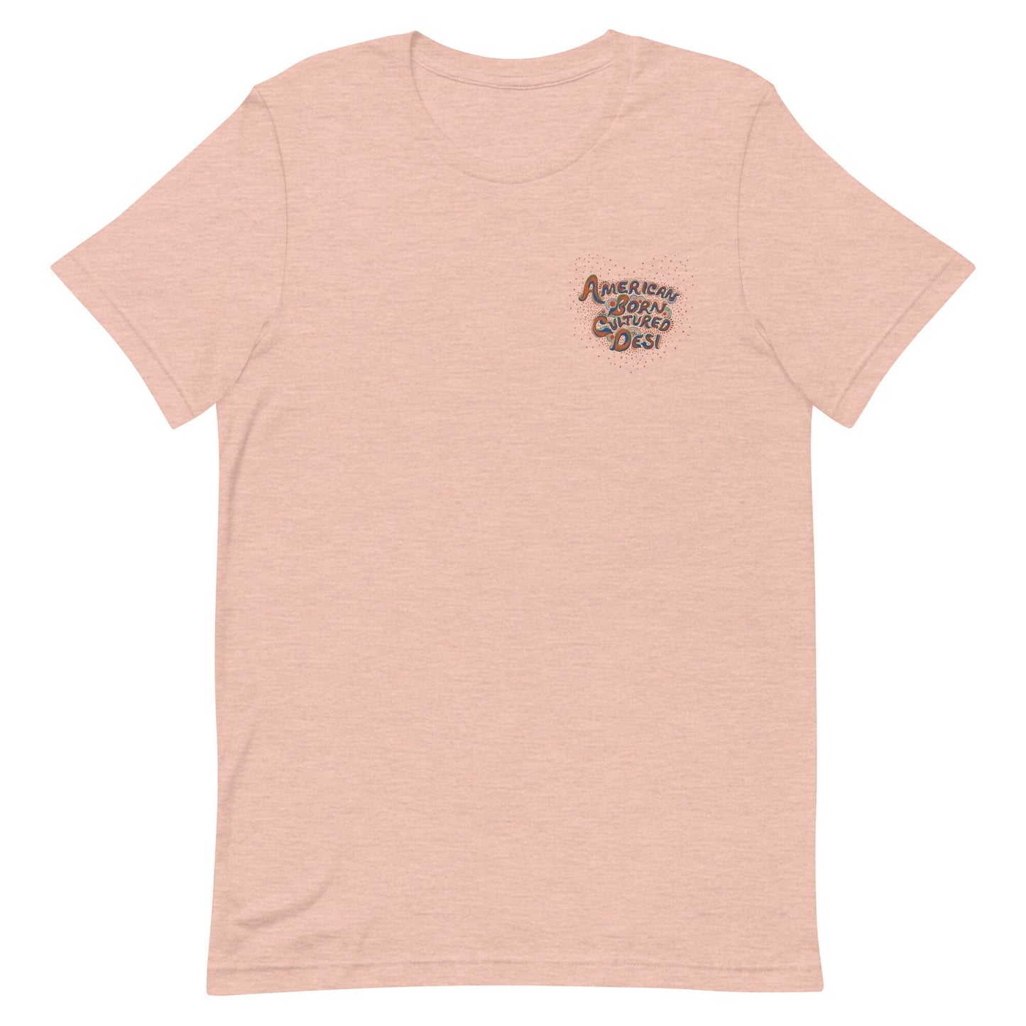 Embroidered ABCD Unisex t-shirt