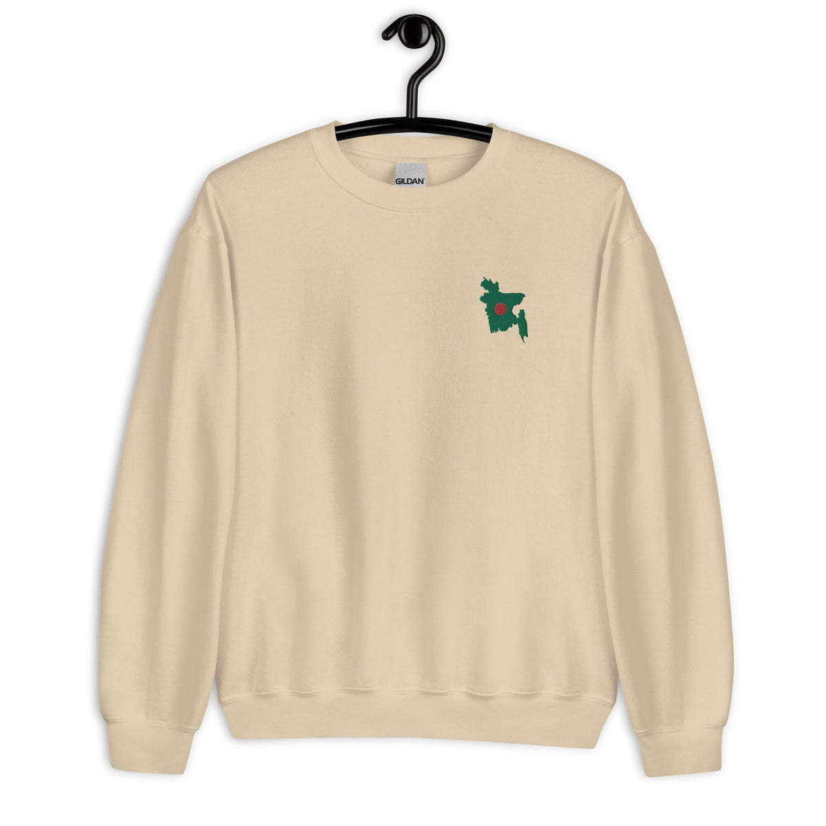 Embroidered BD Map Unisex Sweatshirt