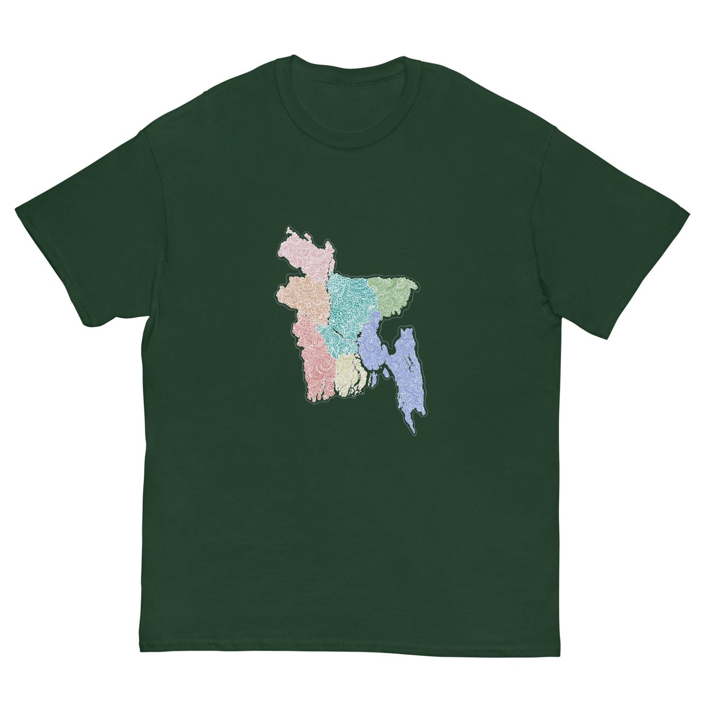 Bangladesh Map Unisex Tee