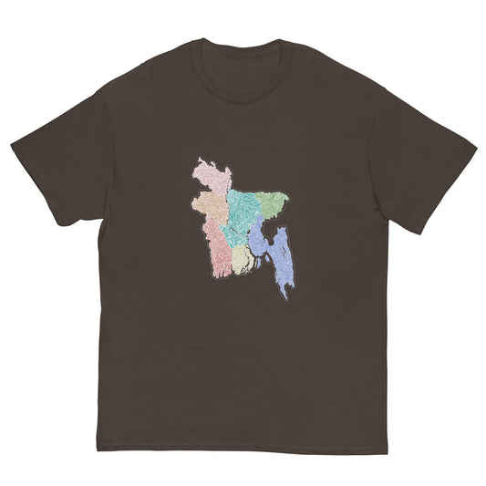 Bangladesh Map Unisex Tee