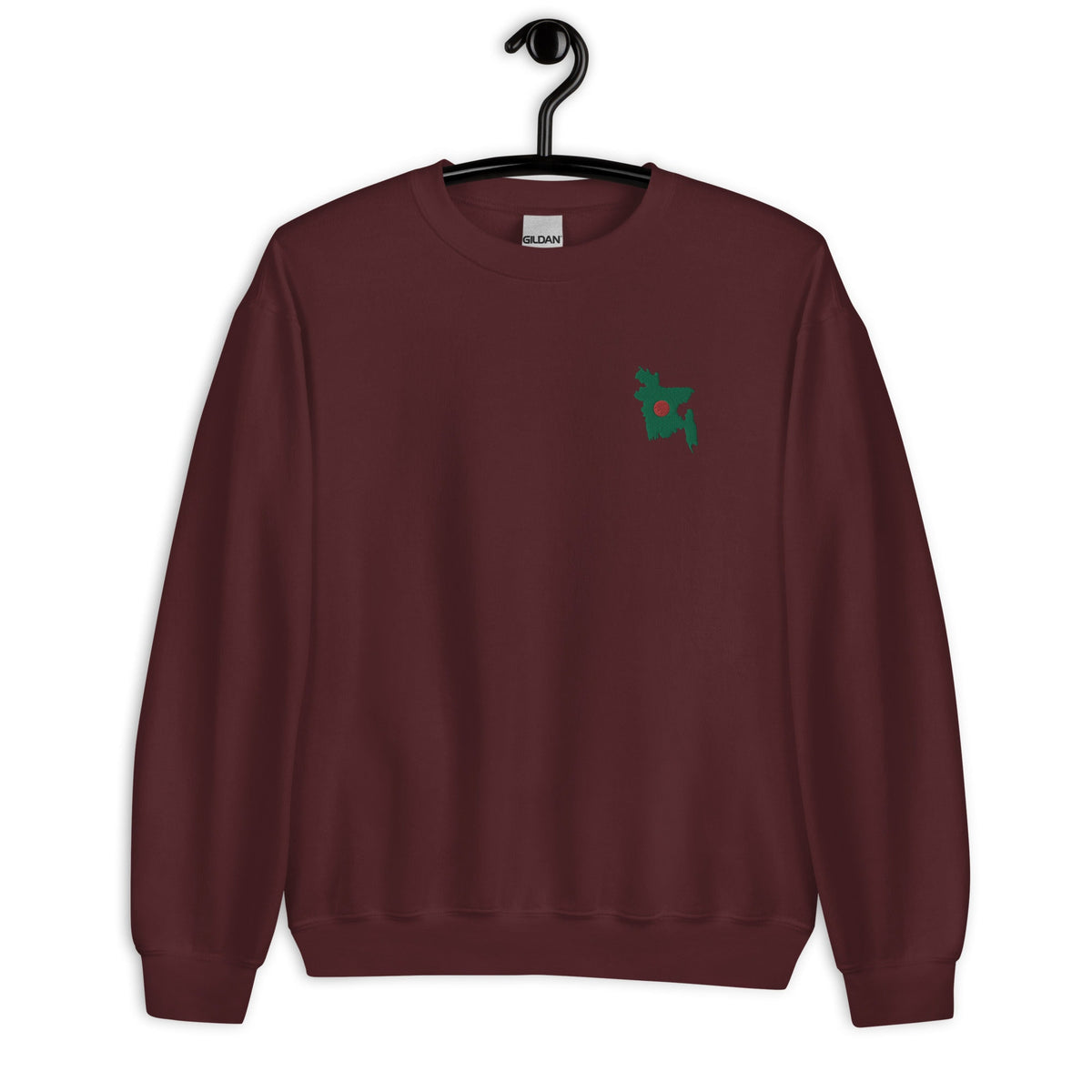 Embroidered BD Map Unisex Sweatshirt